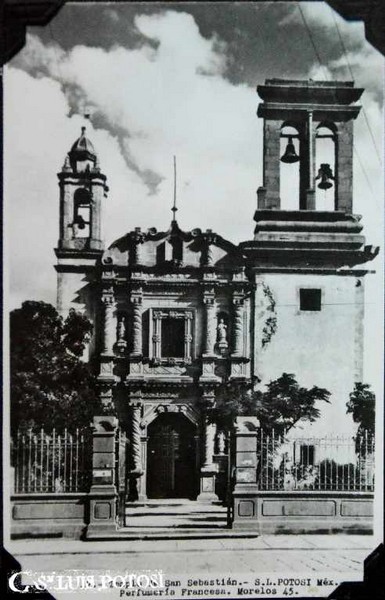 1708 Templo de San Sebastian - Cronologias San Luis Potosi