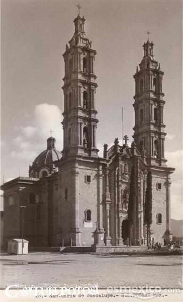 1772 Santuario de Nuestra Señora de Guadalupe - Cronologias San Luis Potosi